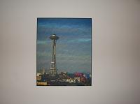 Space Needle picture on wall