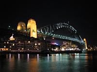 Sydney Harbour Bridge at night