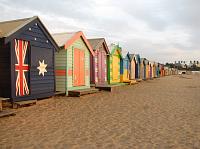 Colorful bathing boxes