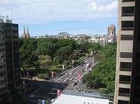 IMG_7471 View from the hotel room. The trees are in Hyde Park.