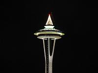 IMG_9377 Space Needle with Christmas tree on top!!!
