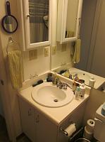 IMG_0311 Bathroom sink and medicine cabinet