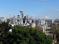 Skyline on clear day from Kerry Park