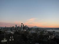 IMG_9220 Pretty Seattle skyline during sunset