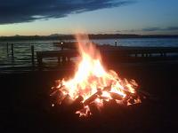 IMG00100-20101204-1630 Bonfire in Kirkland next to Lake Washington