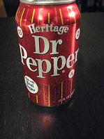 IMG_0708 Heritage Dr Pepper can with real sugar