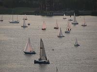 sailboats on Lake Union