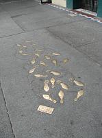 IMG_2397 These dance steps are all along Broadway's sidewalks
