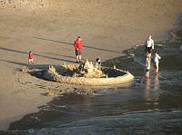 IMG_3752 Large sand castle soon to be washed away by the rising tide