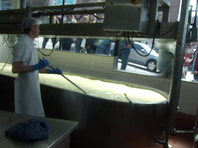 DSCF0776 Cheese being made.