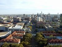 looking toward downtown from UT Tower