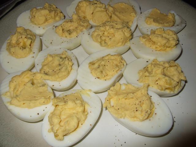 DSCF4845 I made deviled eggs for the first time ever
