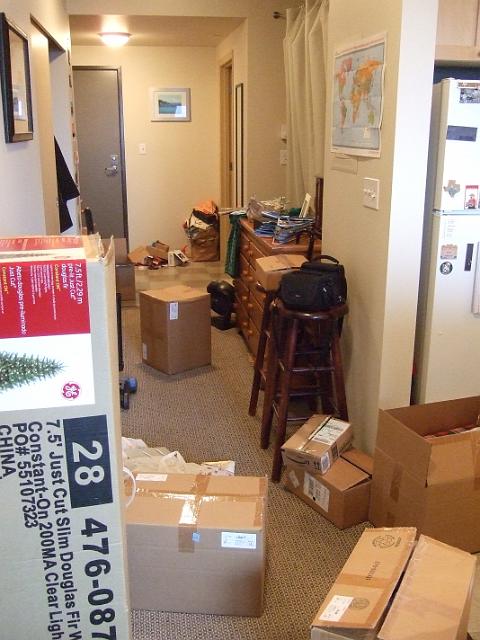 DSCF8100 Boxes in the hallway