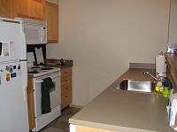 IMG_4780 The kitchen all nice and neat, finally!  I hope to take those magnets off the fridge soon.