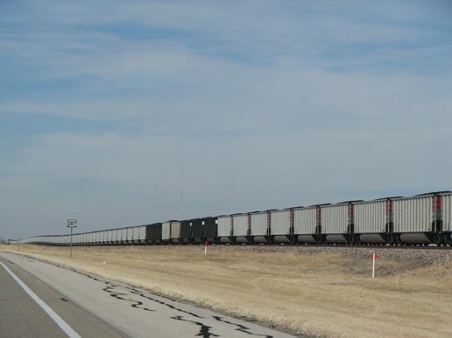 IMG_3890 Train along Texas highway 287.