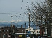 IMG_5047 Olympic Mountain Range with Space Needle.