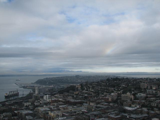 IMG_9518 Looking northwest with partial rainbow in the clouds