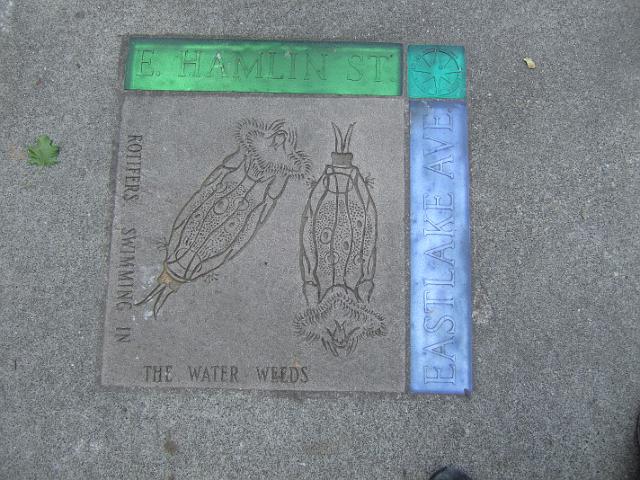 DSCF1487 These signs were at many of the intersections along Eastlake